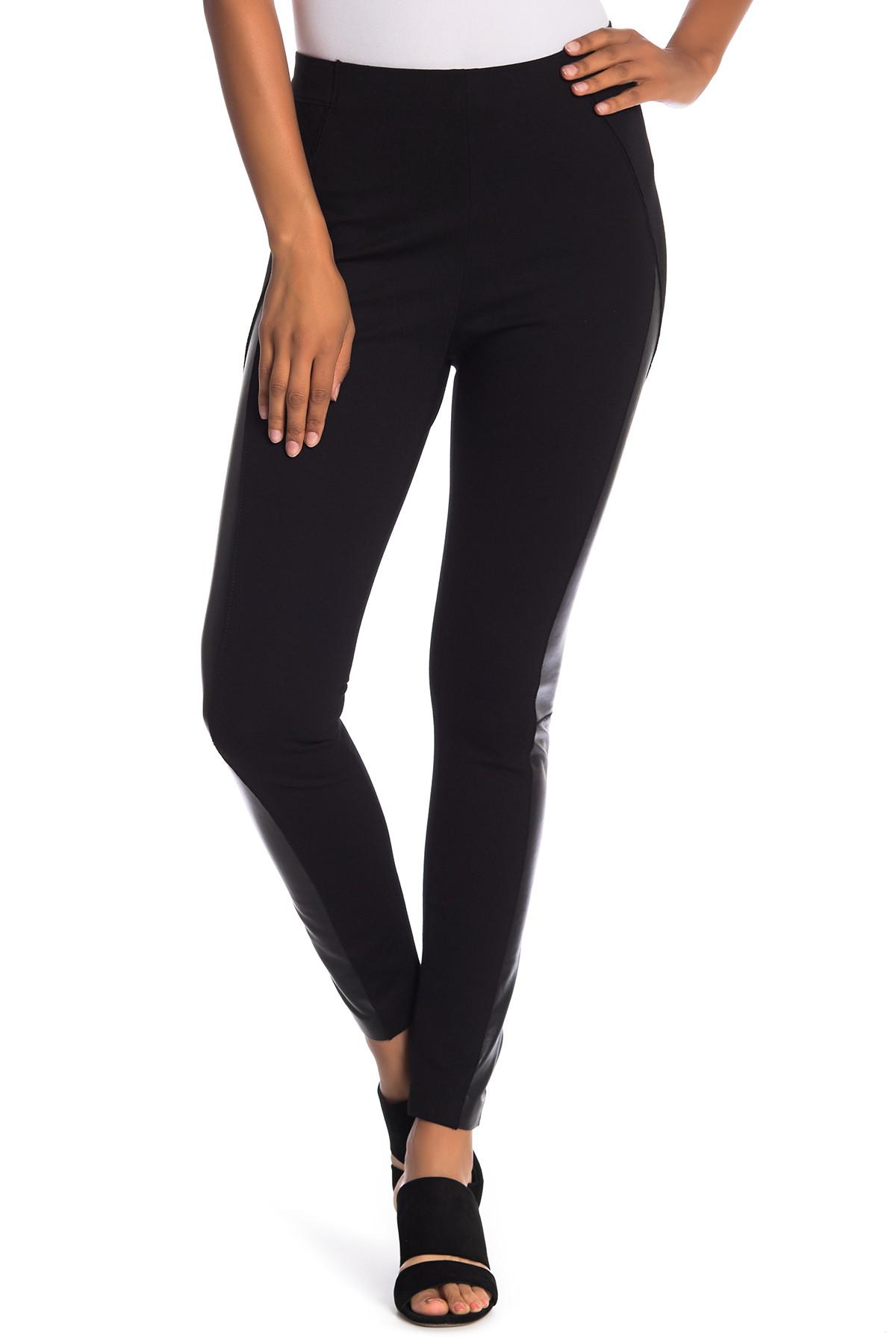 elie tahari leather pants