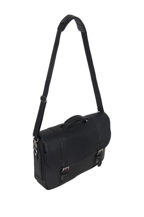 Colombian leather single gusset messenger bag hot sale