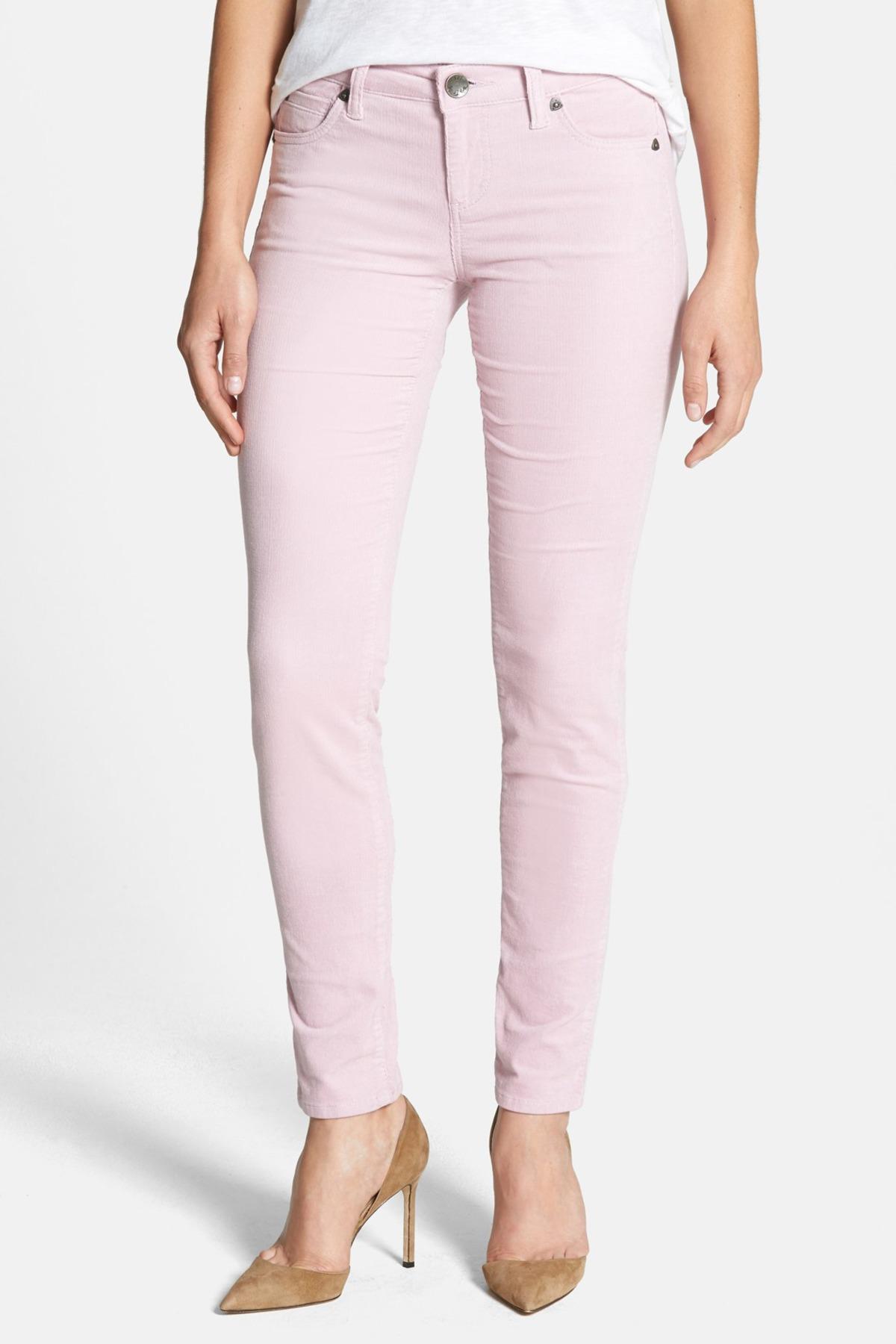 kut from the kloth diana stretch corduroy skinny pants