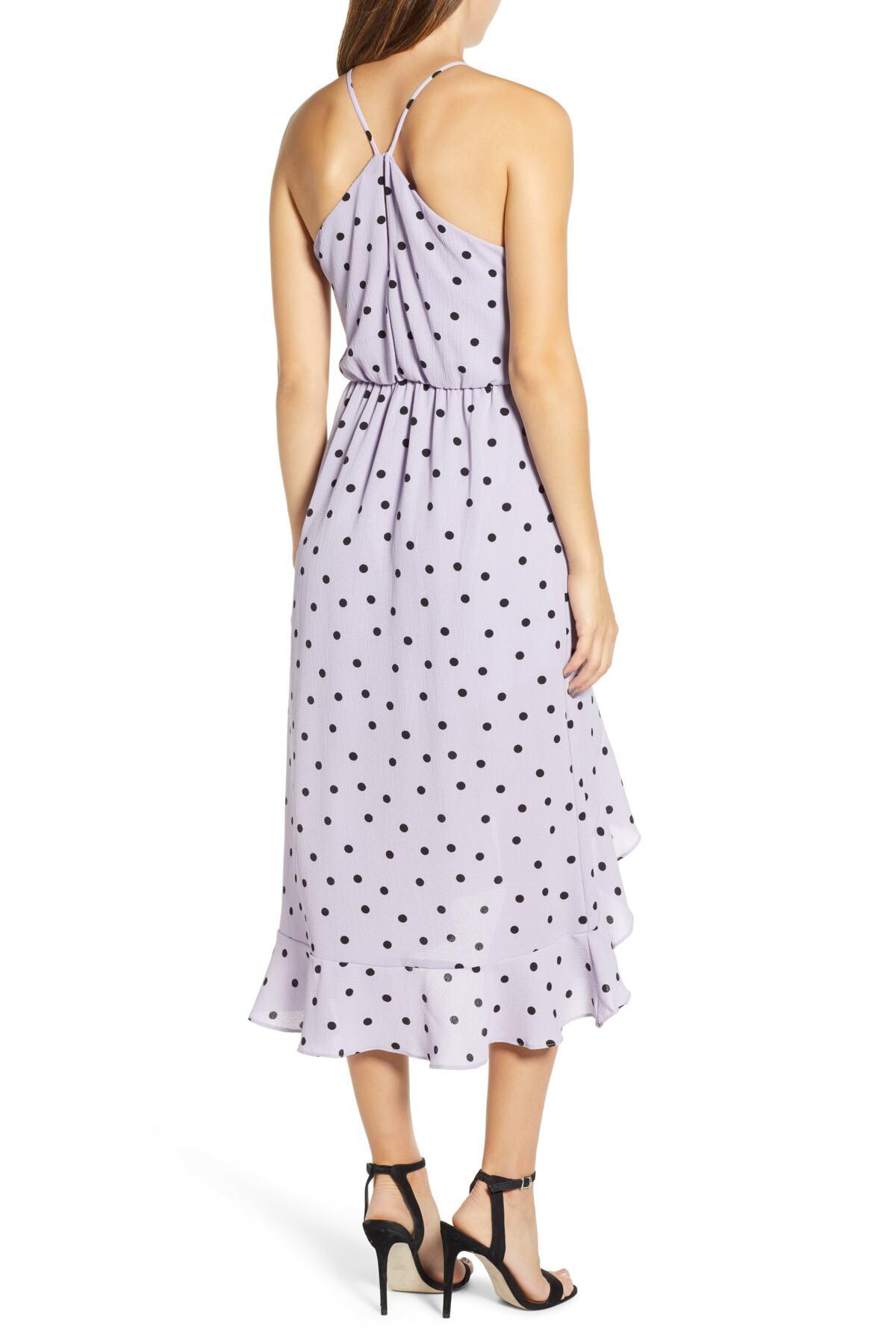 lush polka dot dress