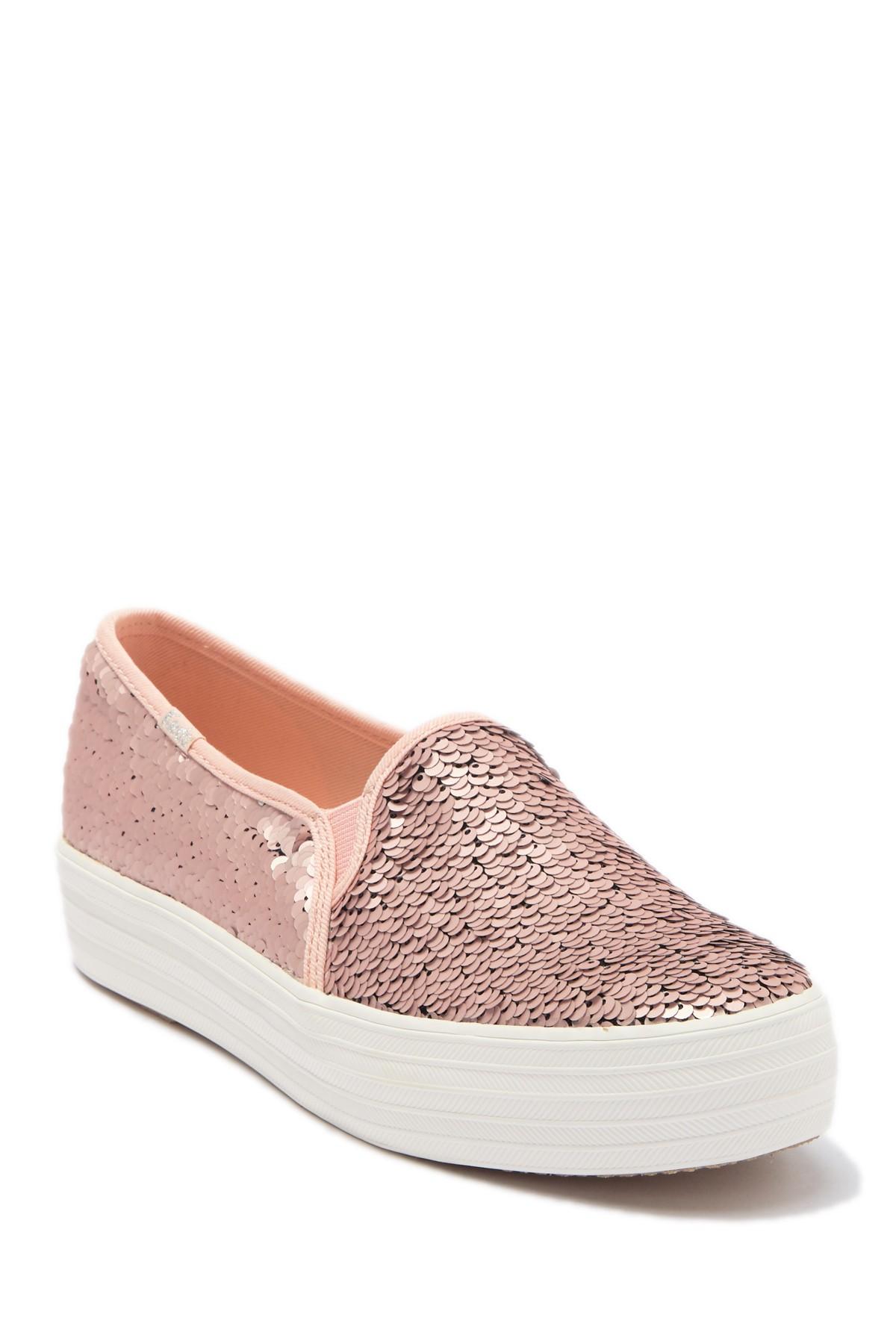 keds triple decker reverse sequin