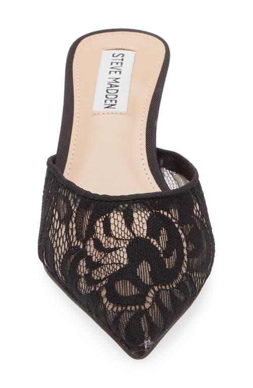 Steve Madden Mariano Kitten Heel Mule in Gray Lyst - Main Image