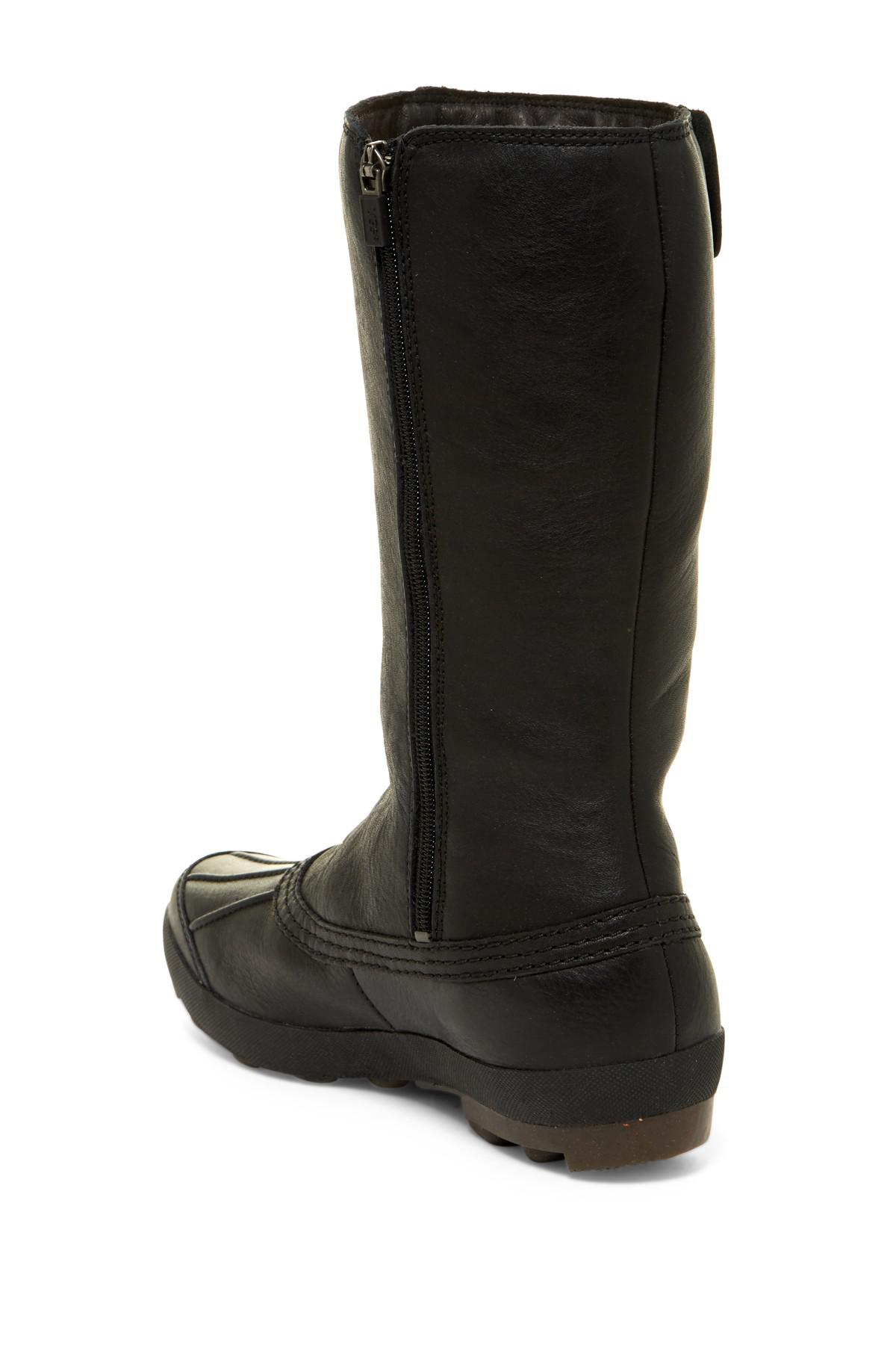 UGG Leather Belfair Waterproof Uggpure Boot in Black - Lyst