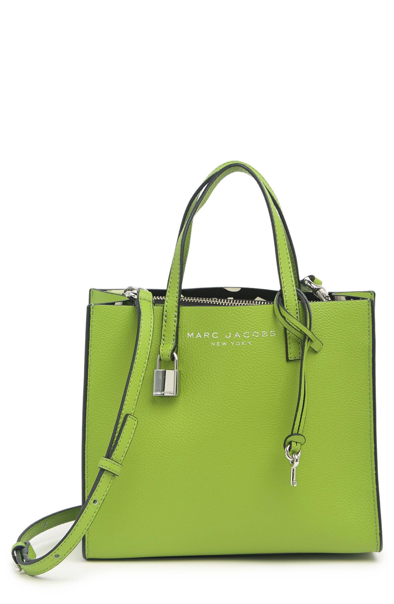 Marc Jacobs Mini Grind Coated Leather Tote In Peridot At Nordstrom Rack in  Green | Lyst