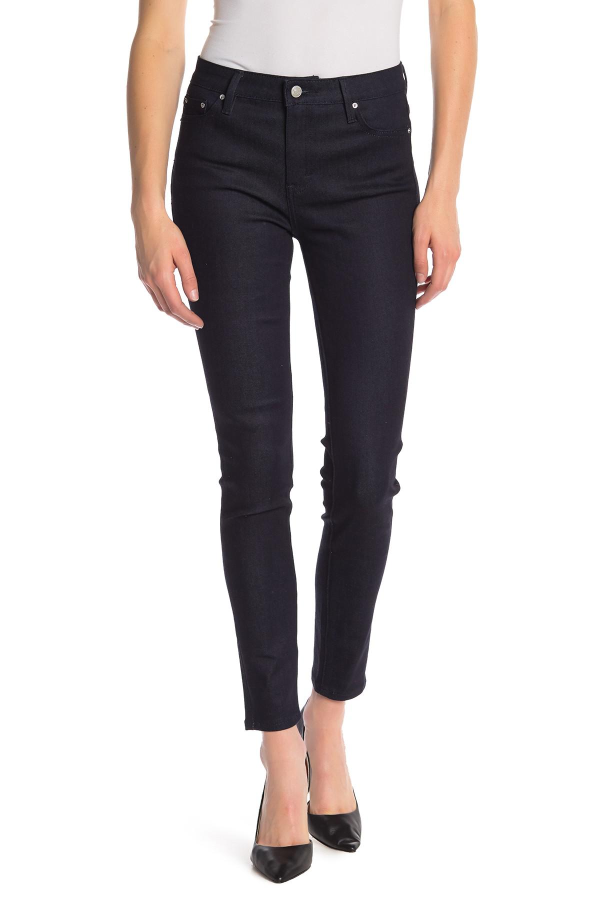 Earnest Sewn Denim Blake High Rise Skinny Jeans in Blue - Lyst