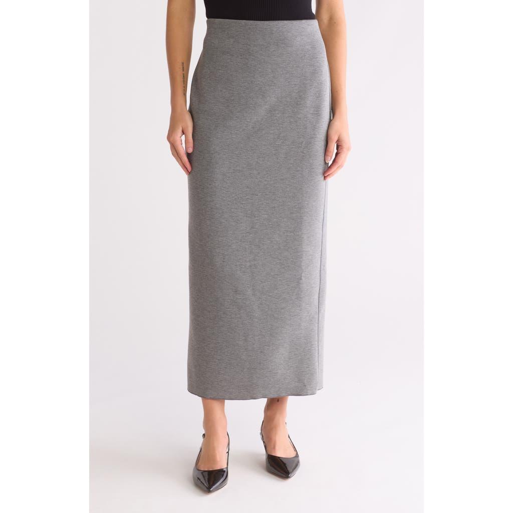 Tahari Maxi Pencil Skirt in Gray Lyst