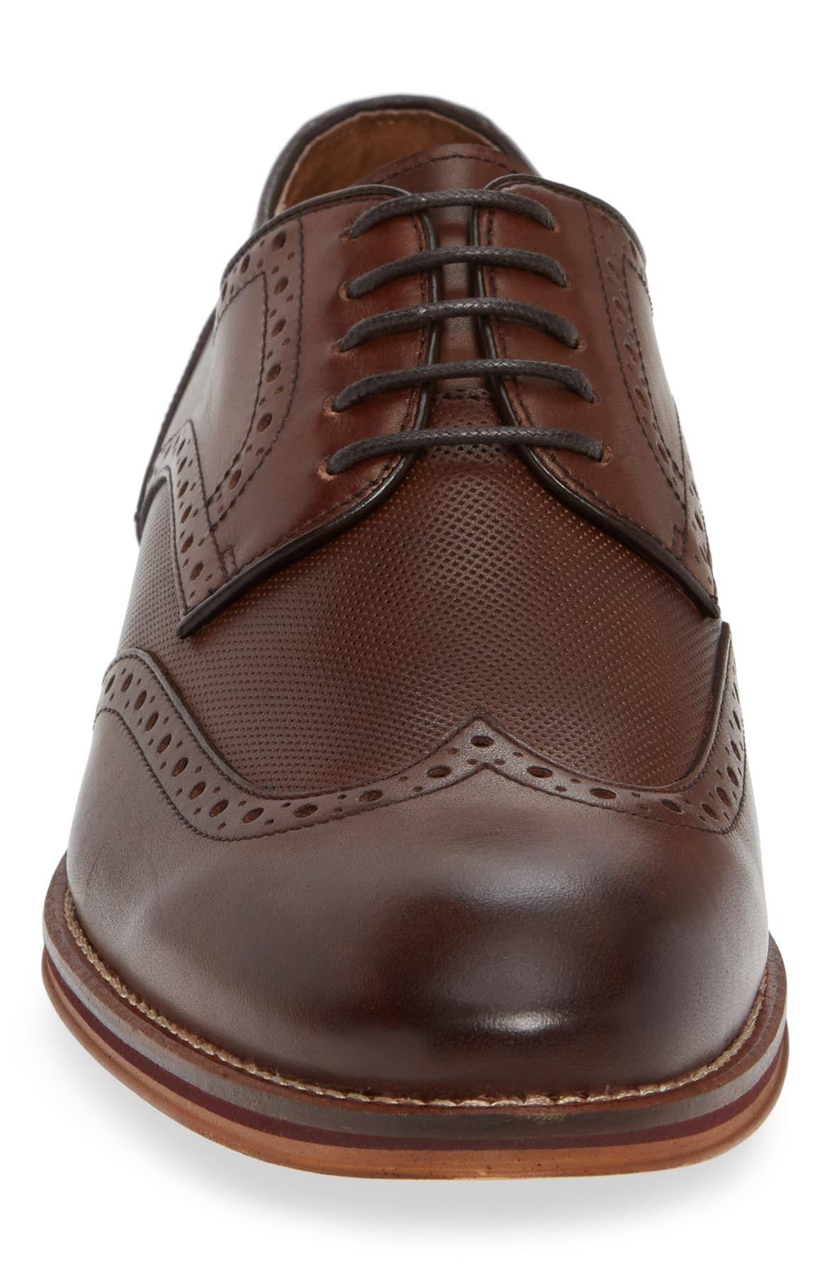 johnston and murphy brown wingtips