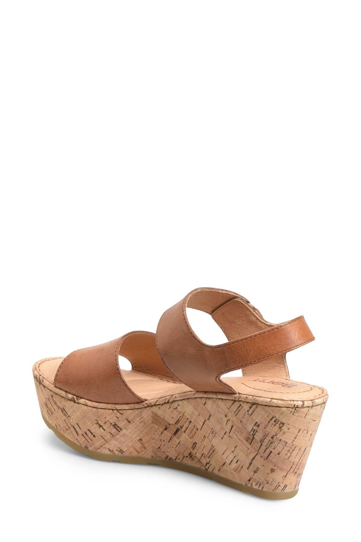 born mae platform wedge