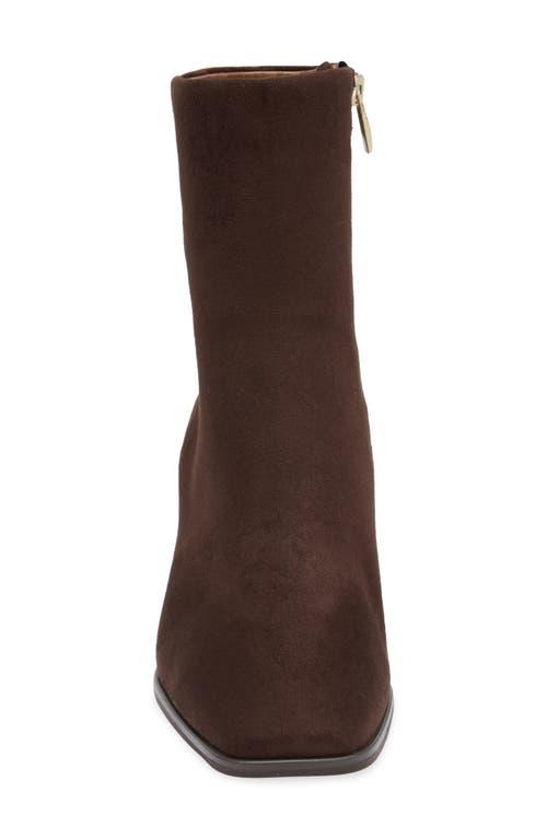 Nordstrom Rack Normandy Block Heel Bootie in Brown Lyst