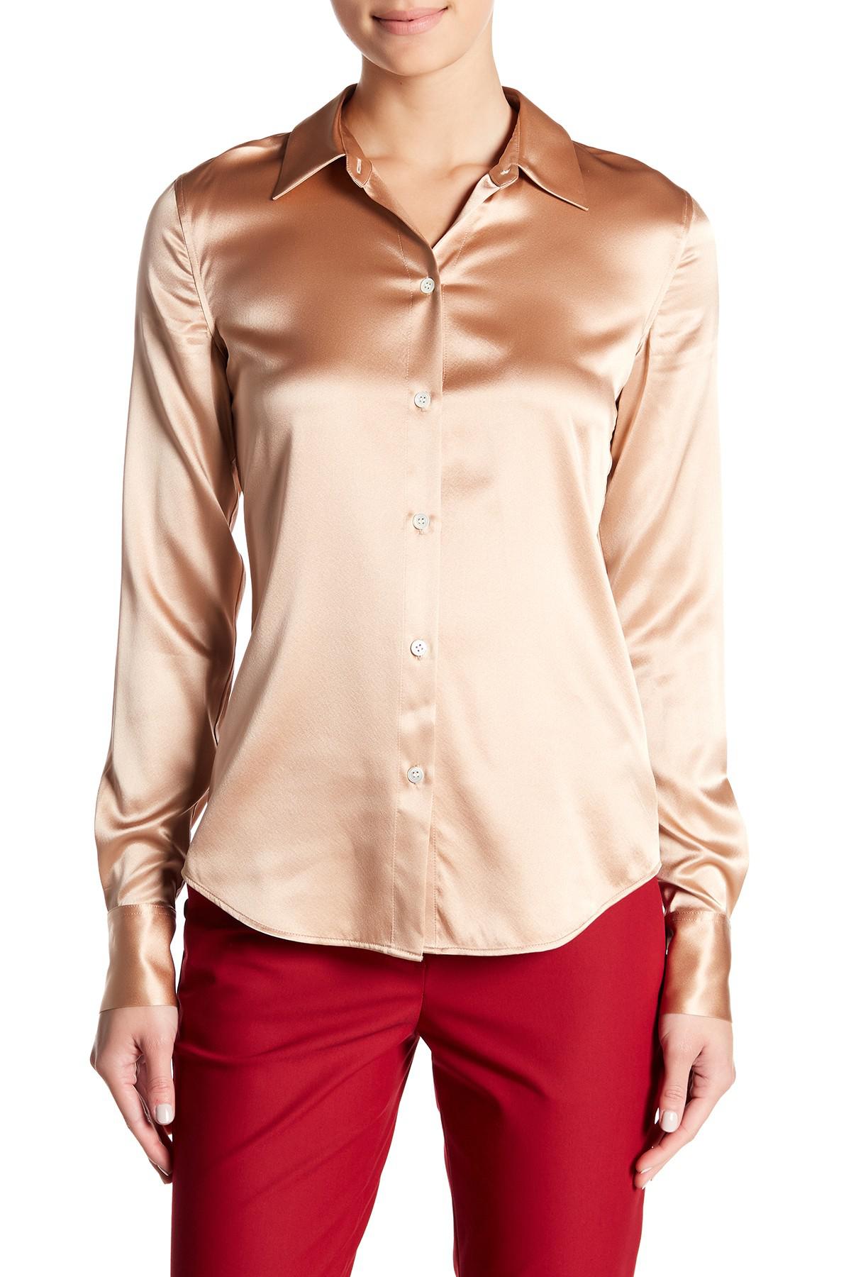 Theory Perfect Fitted Stretch Silk 
