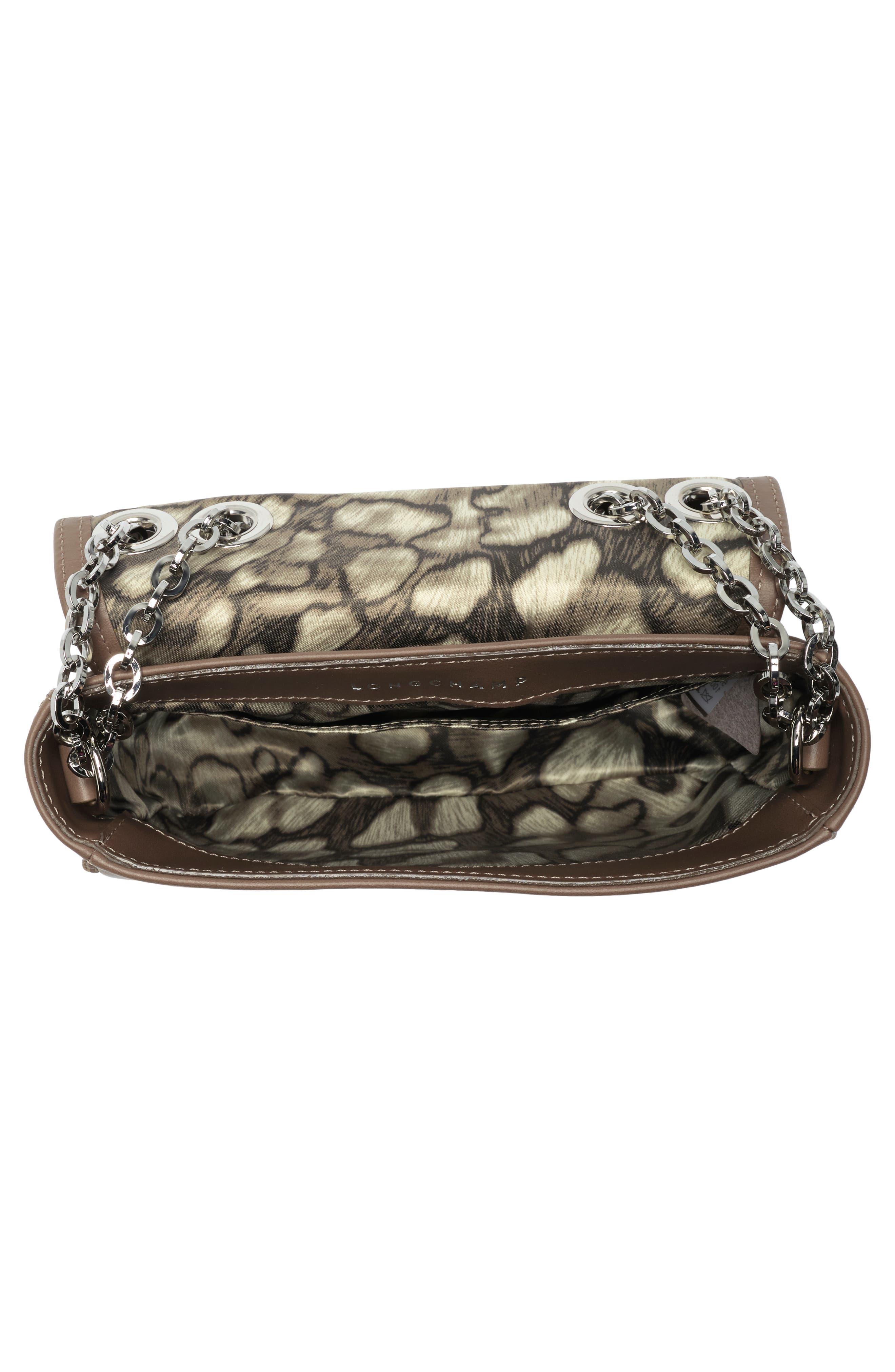 Longchamp Buckle Convertible Leather Shoulder Bag in Brown Lyst