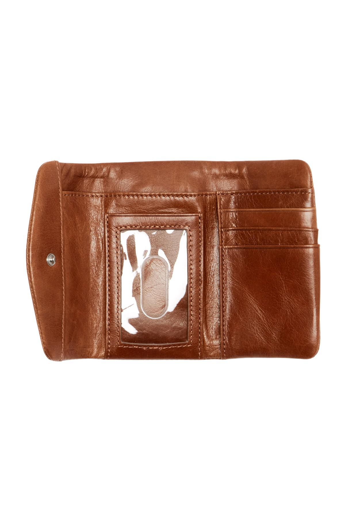 Hobo lacy leather wallet sale