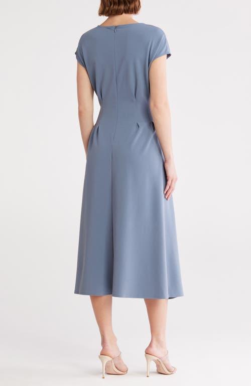 nordstrom pleated a line dress Pleated Waist Knit A-Line Dress (Women)