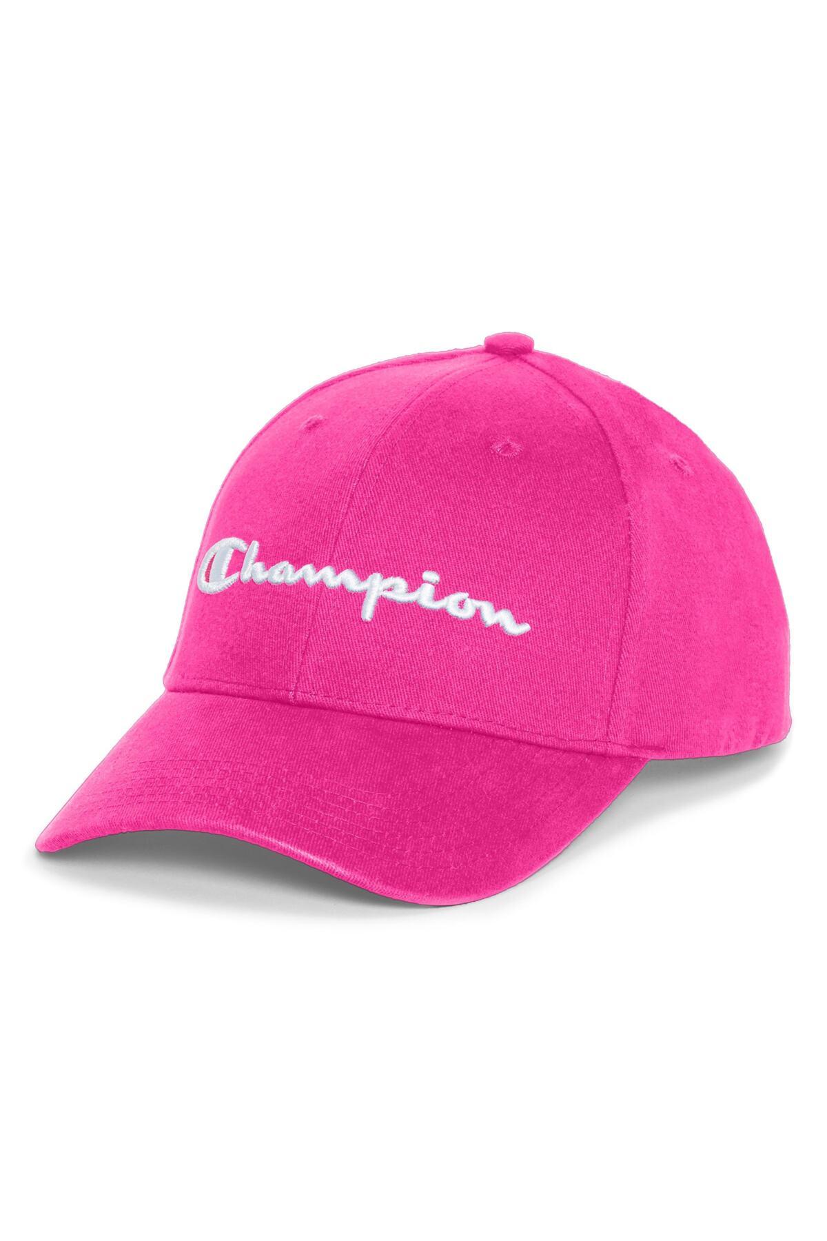 champion pink cap