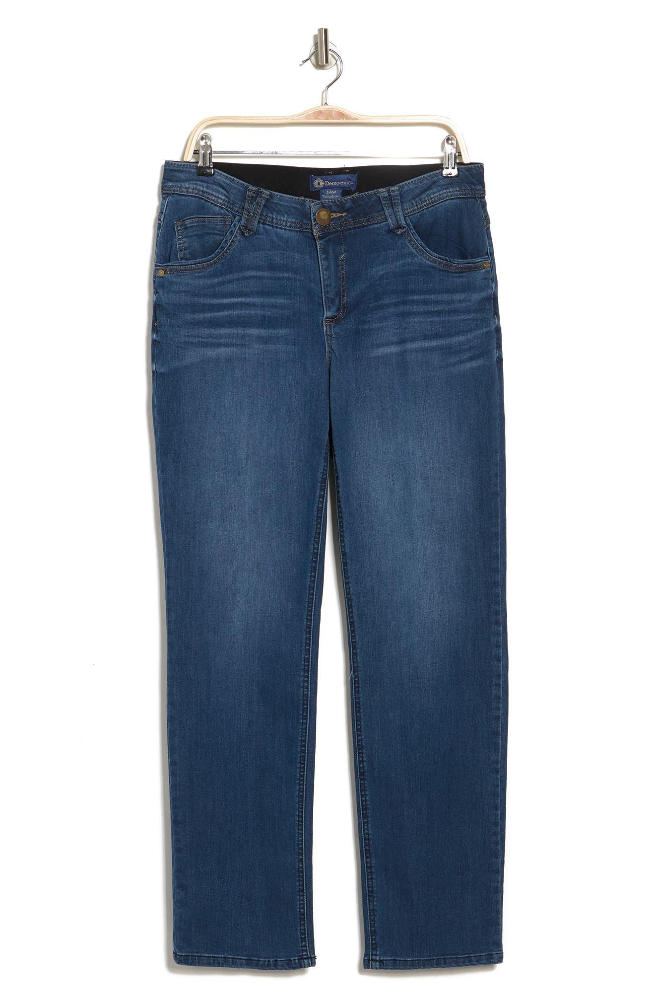 Ab Solution Straight Leg Jeans 