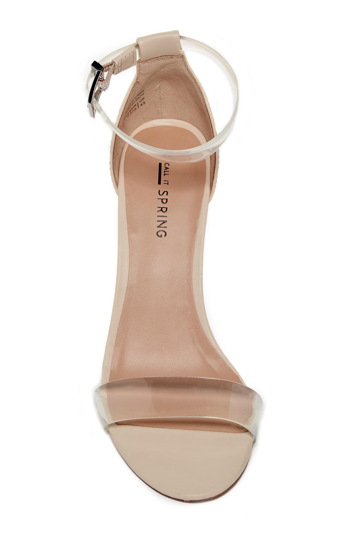 call it spring clear heels