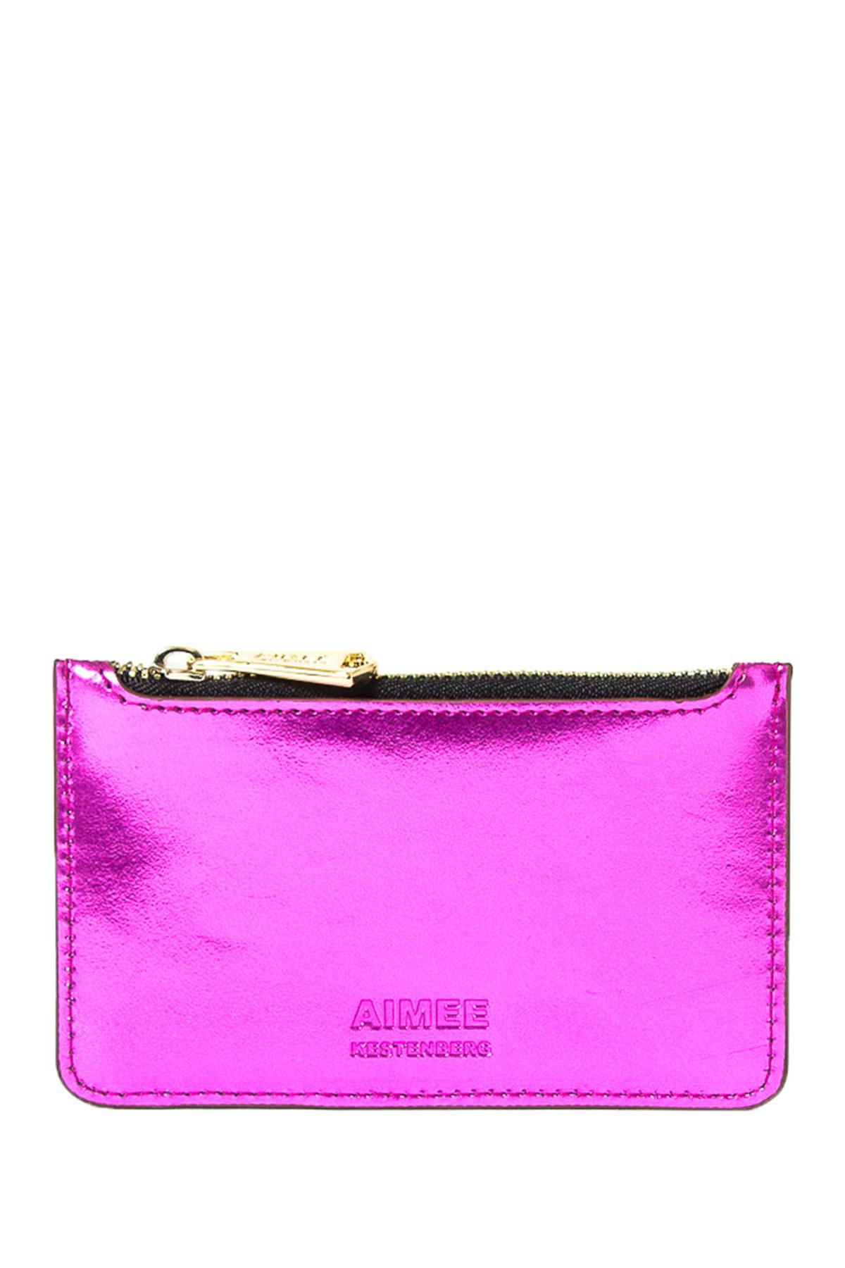 Aimee Kestenberg Melbourne Leather Wallet in Pink - Lyst