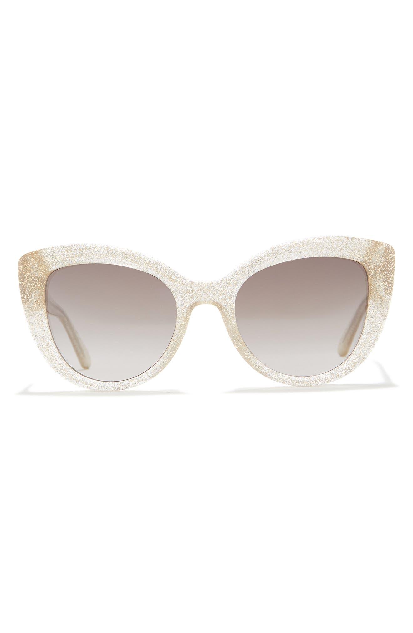 Kate Spade Labrenda 51mm Sunglasses in White | Lyst