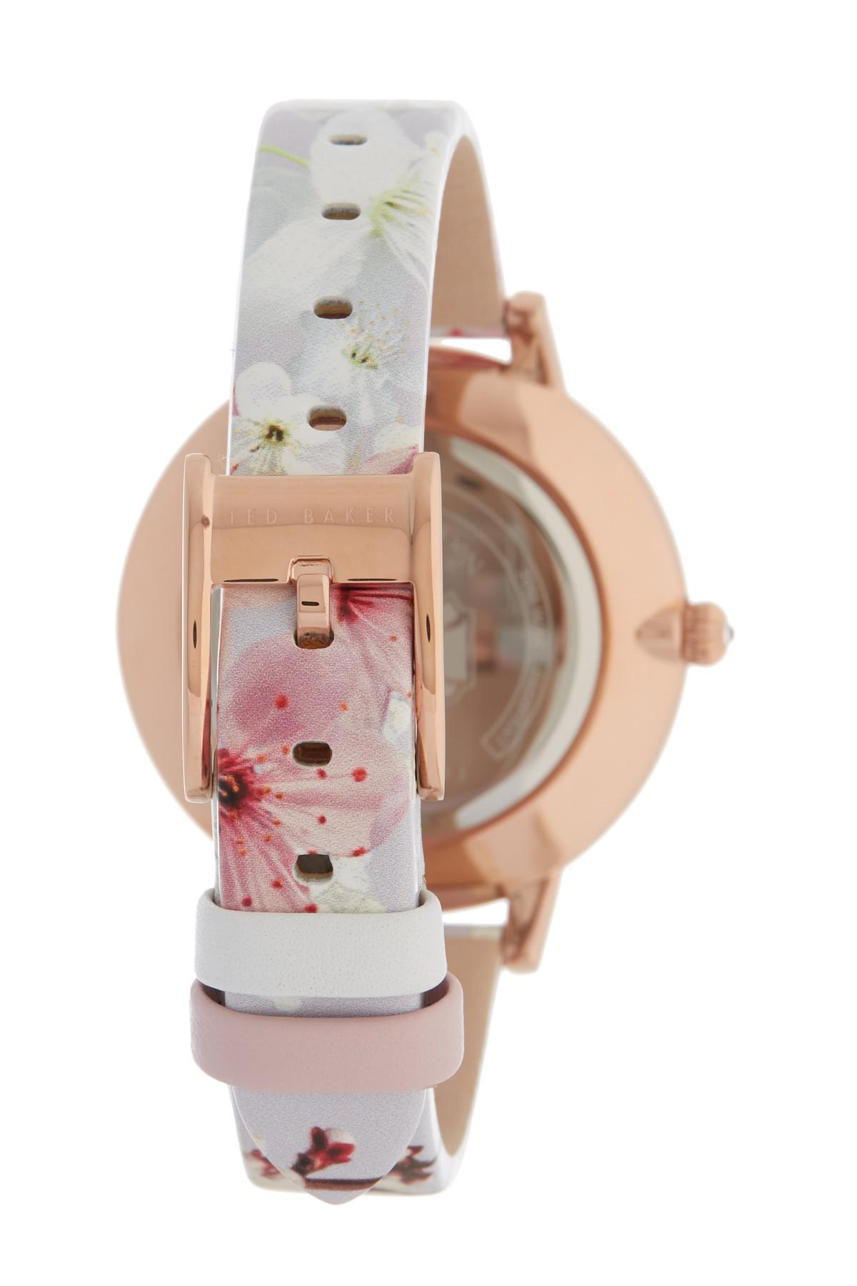 pink ted baker watch
