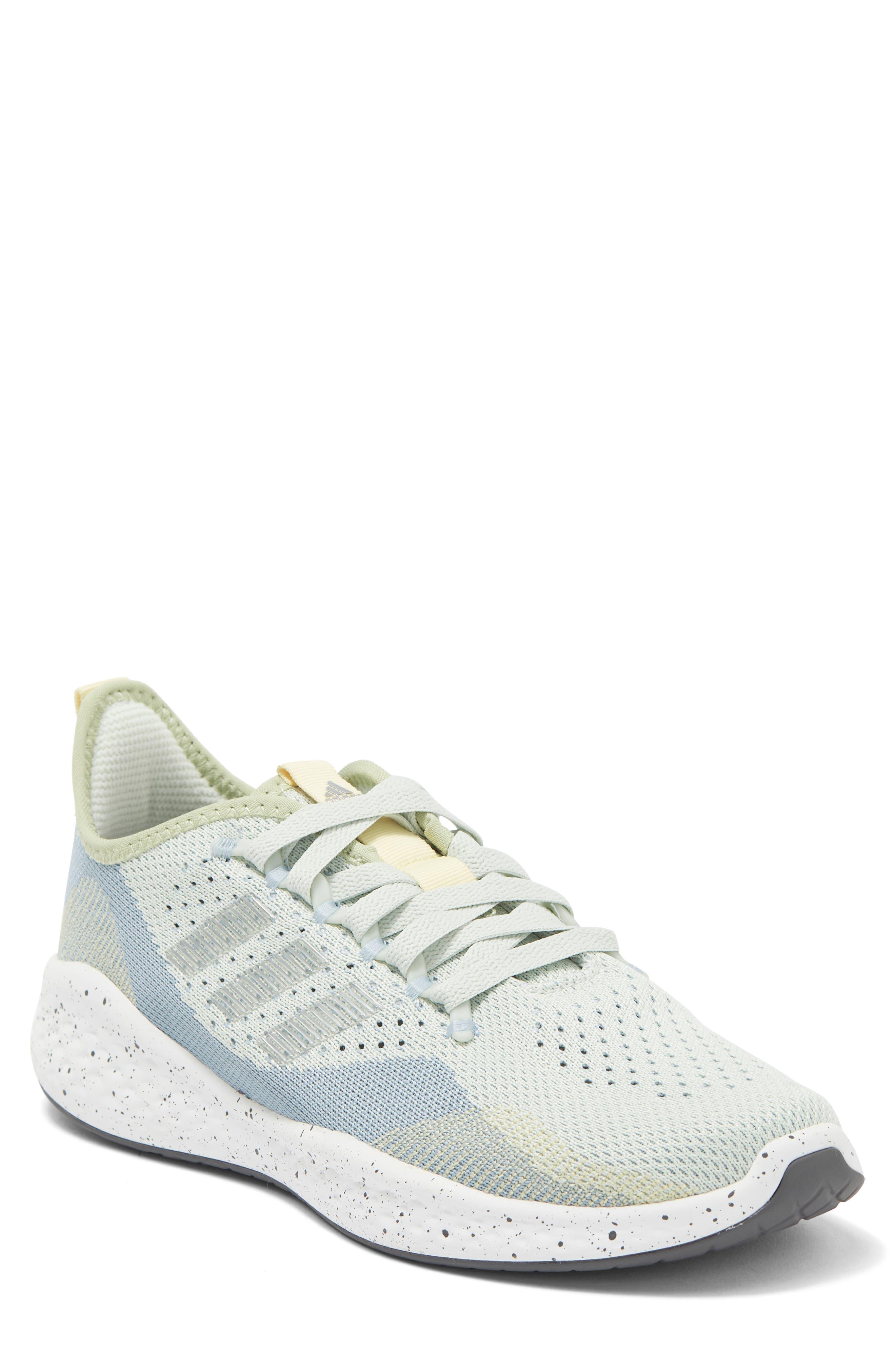 adidas Fluidflow 2.0 Sneaker In Linen Green/silver/grey At Nordstrom Rack in White | Lyst