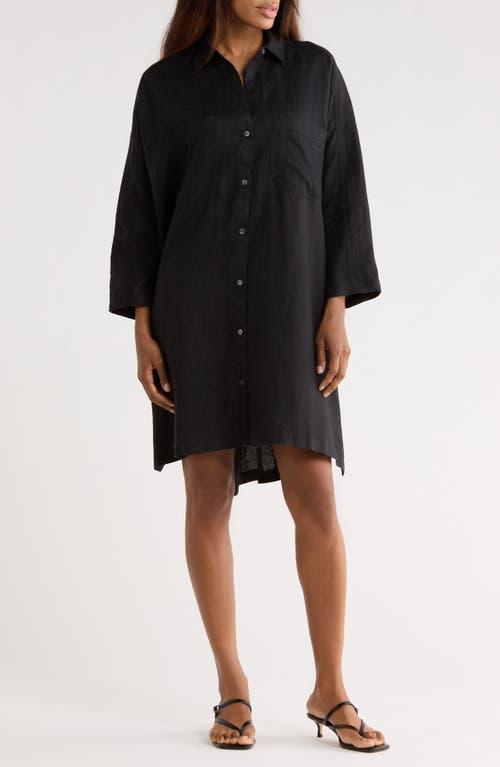 black halter dress mini Amelita Suiting Halter Mini Dress / Black | MESHKI main image 0