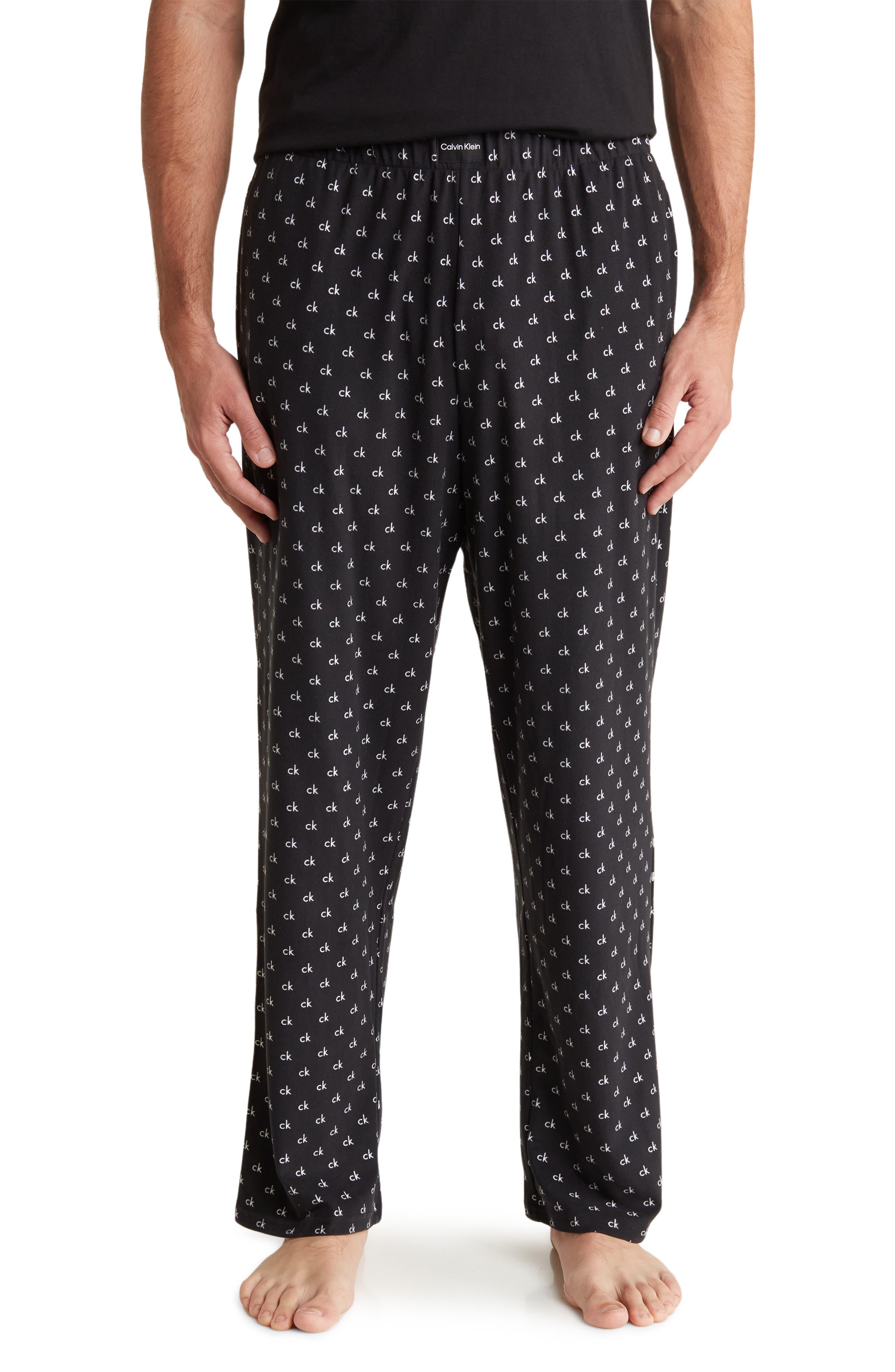 Calvin Klein pyjama bottoms in blue check | ASOS