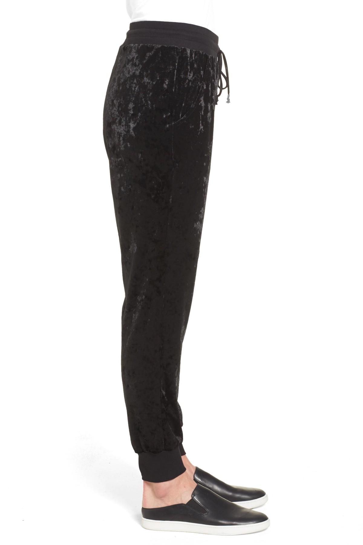 halogen velvet pants