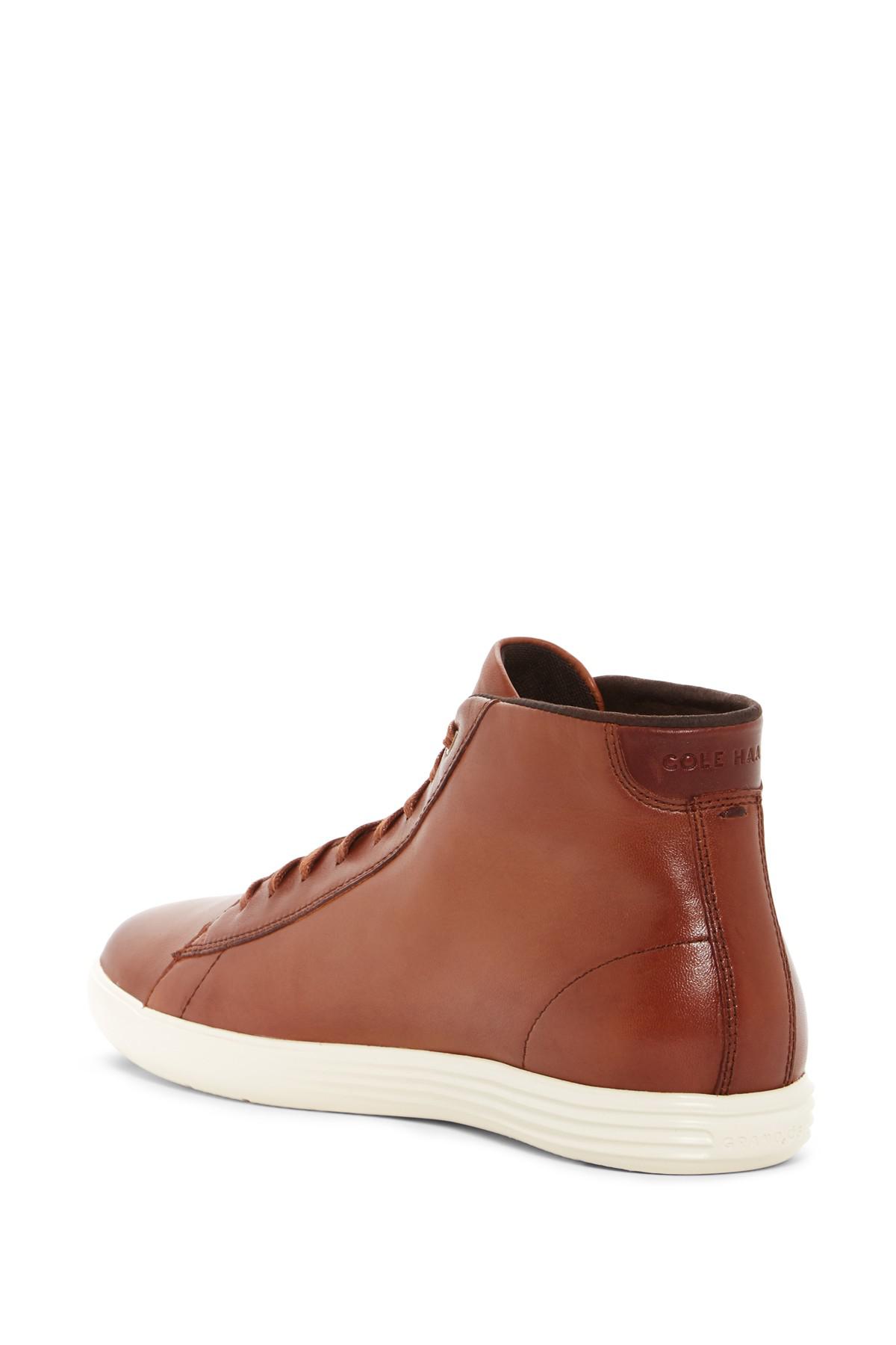 Cole Haan Leather Grand Crosscourt High 