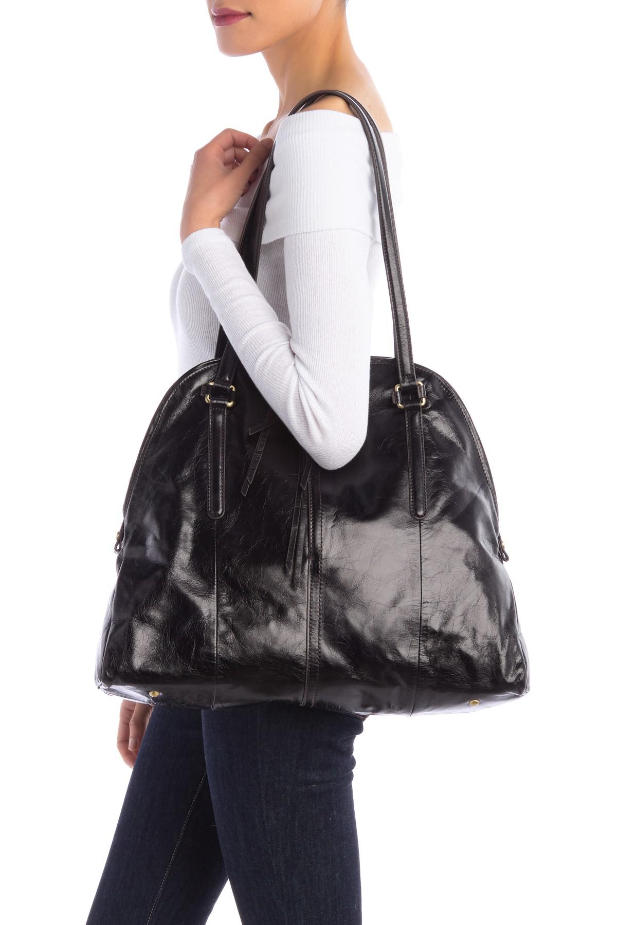 Hobo delaney leather shoulder bag Clearance