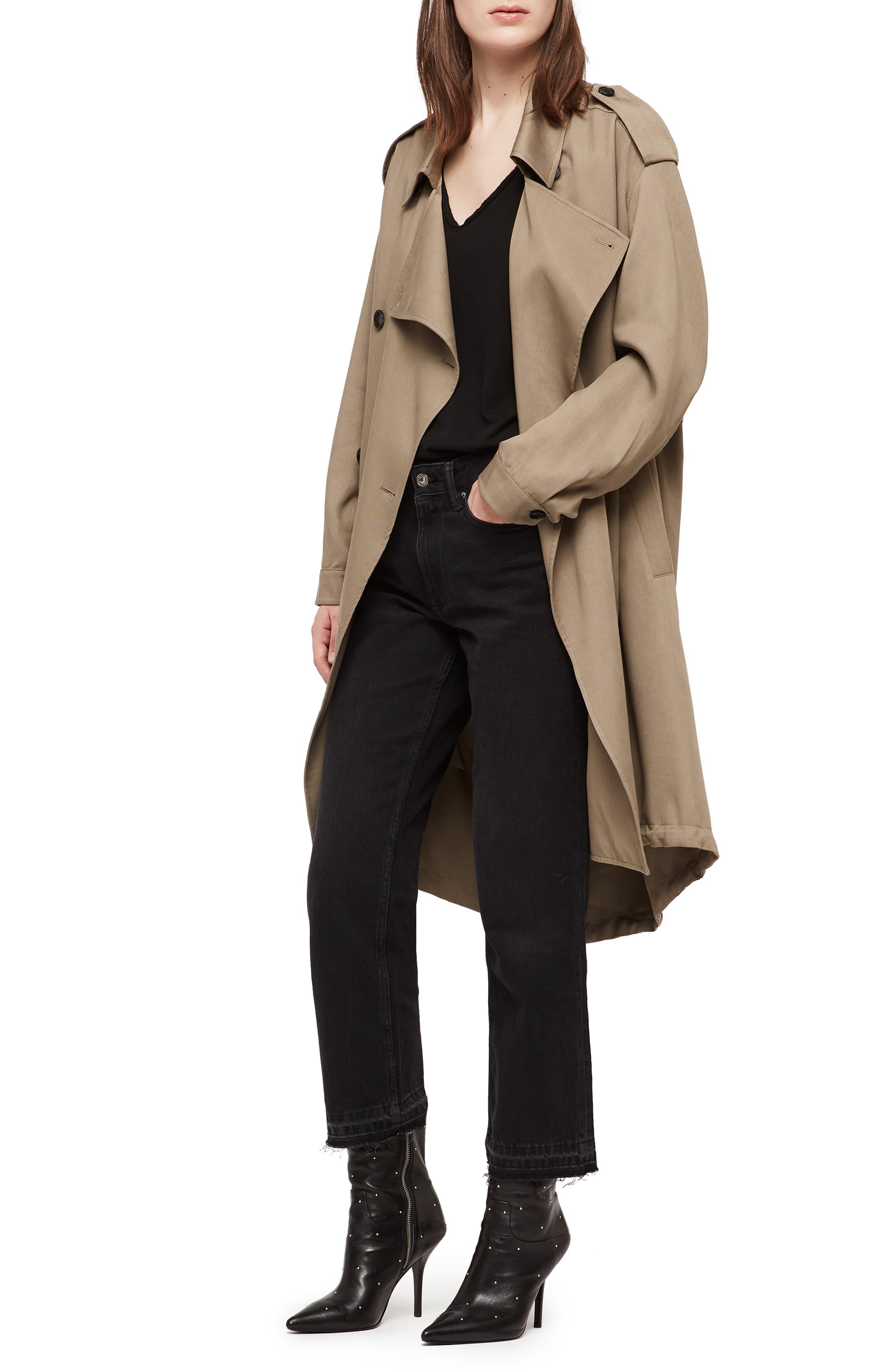 All saints lia mac trench coat Clearance
