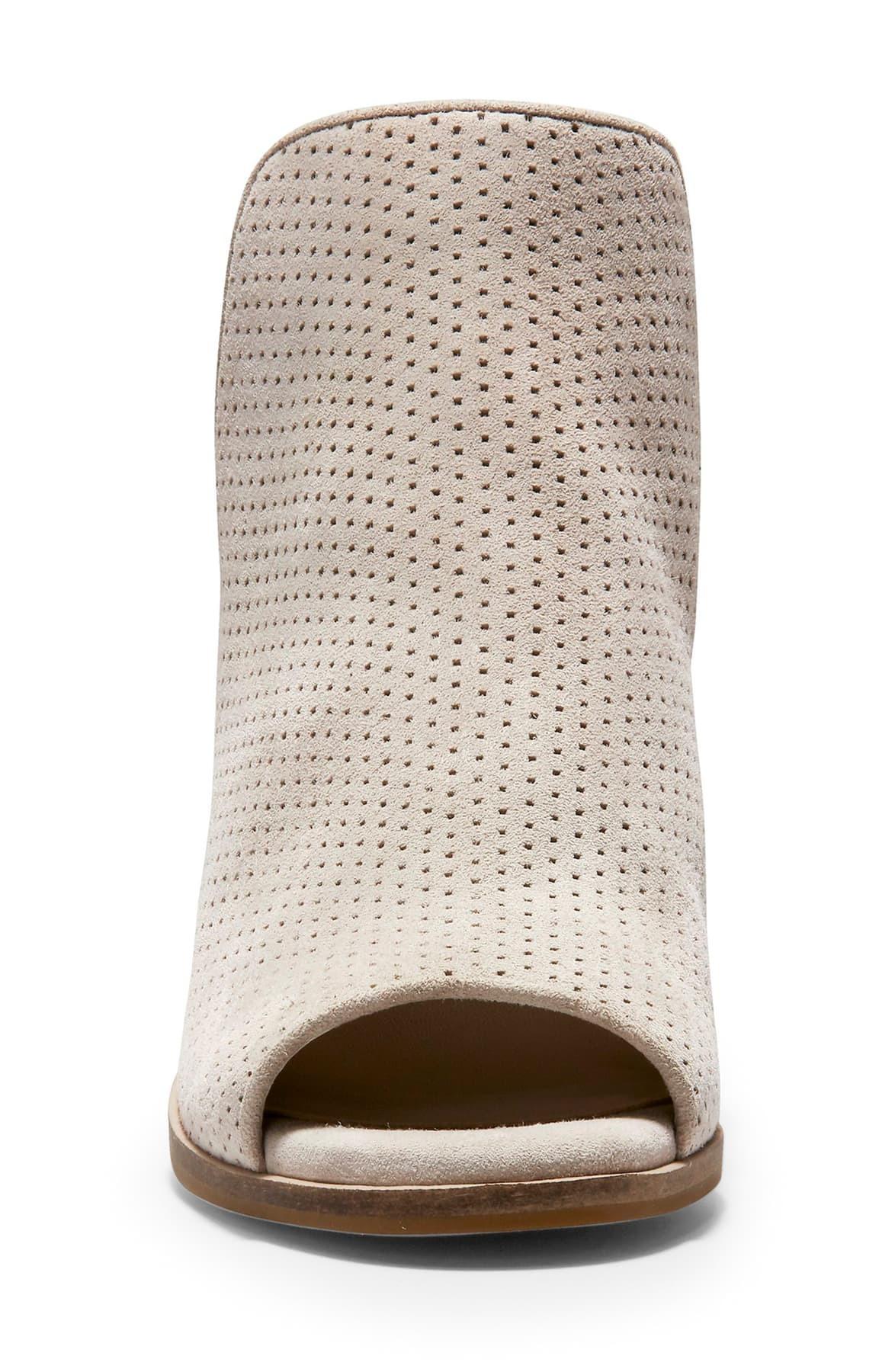 shiloh open toe bootie