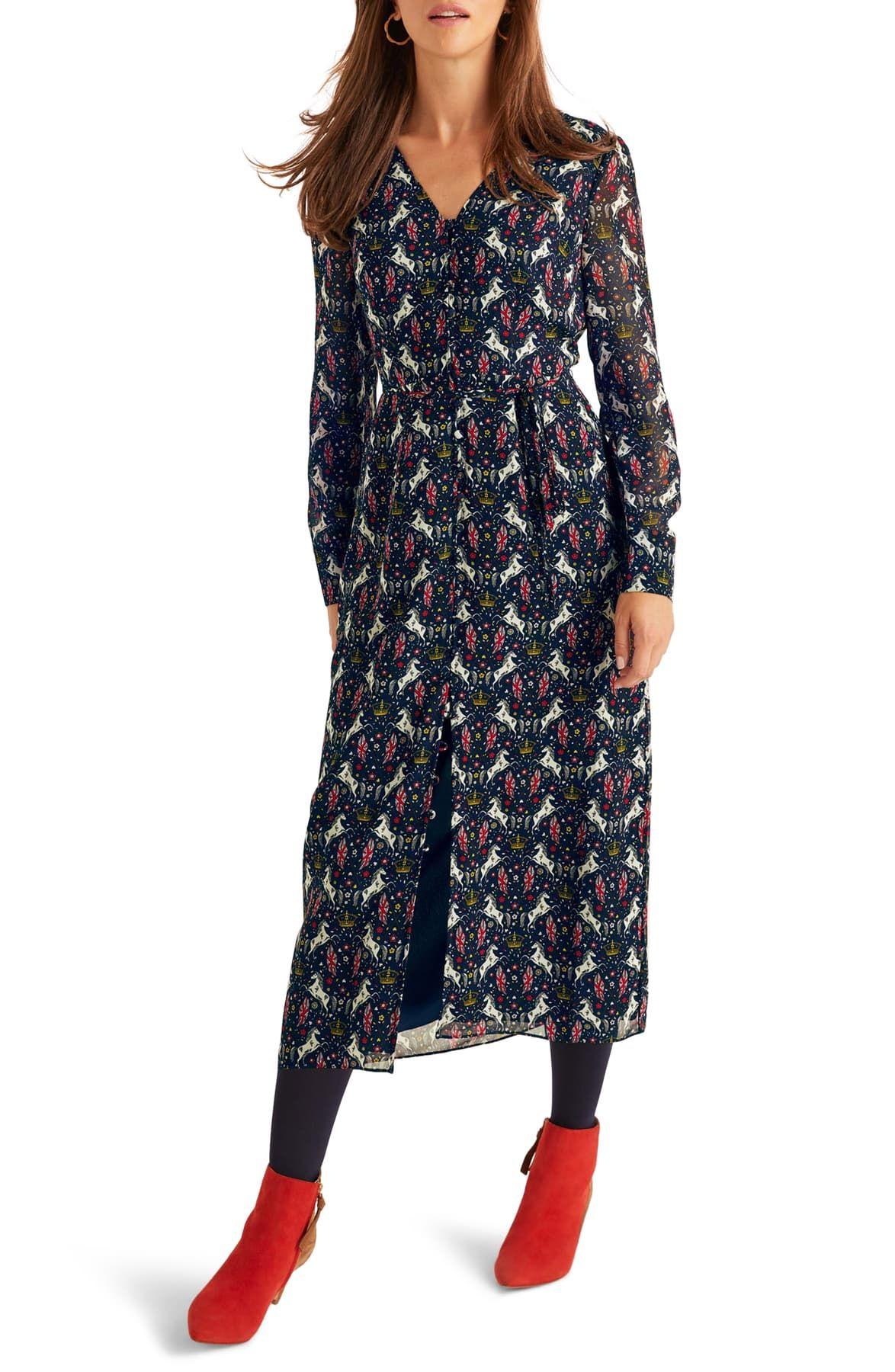 coraline jersey midi dress