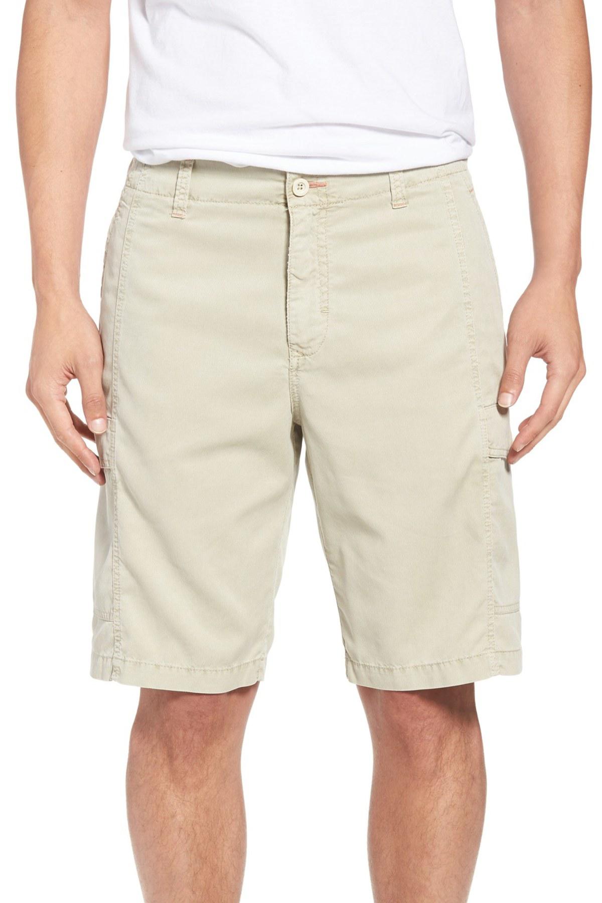 Tommy Bahama 'key Grip' Relaxed Fit Cargo Shorts in Natural for Men - Lyst