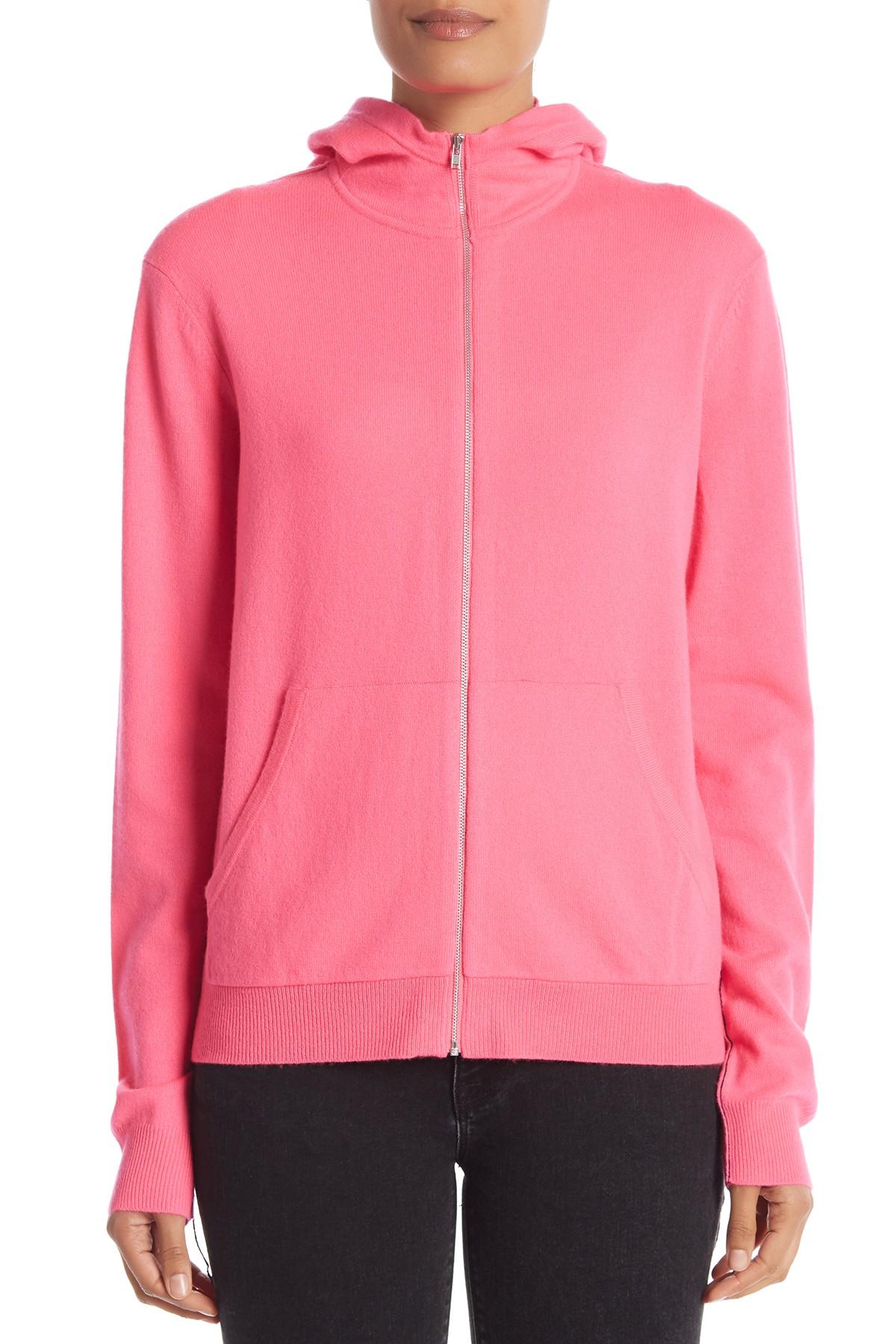 lace up cropped hoodie