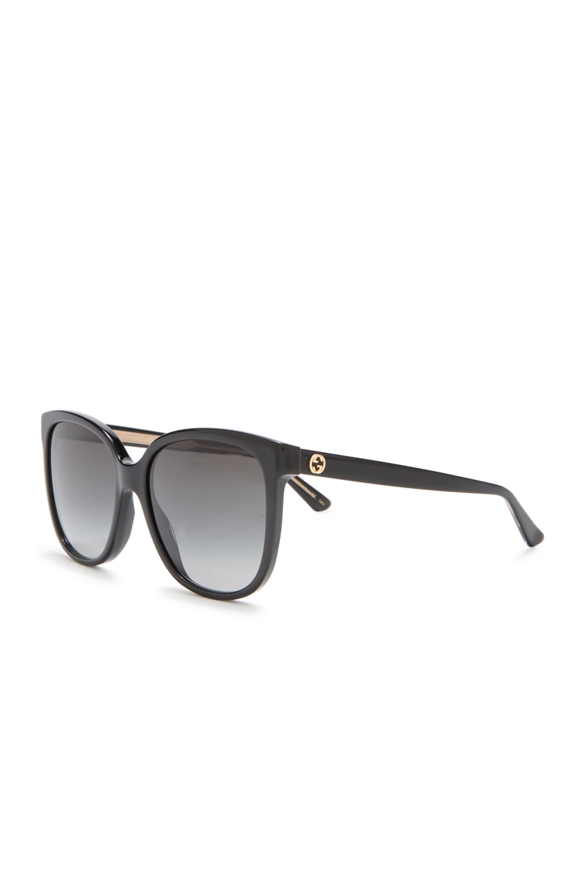 Gucci 55mm Oversized Sunglasses in 