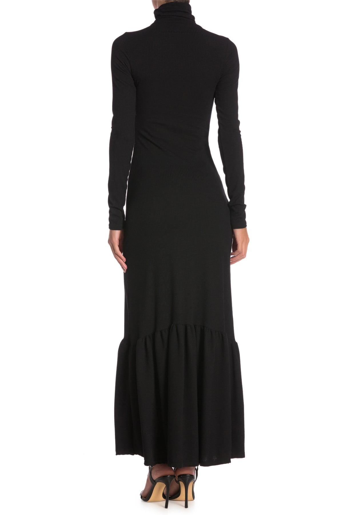 go couture long sleeve maxi dress