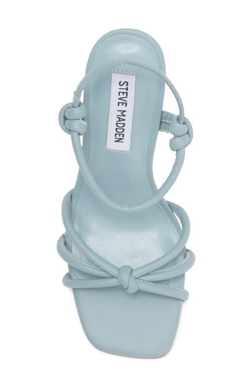 Steve Madden Tokio Knot Sandal in Blue | Lyst