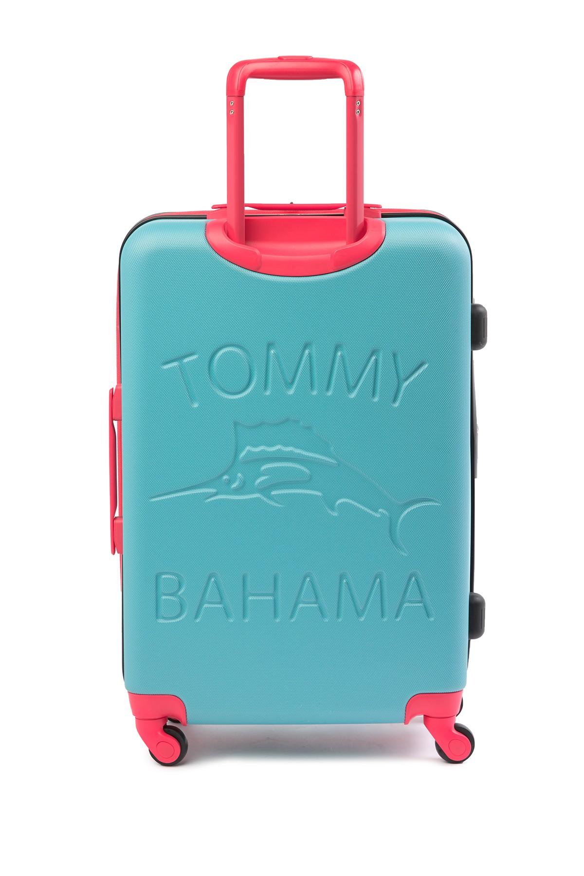 tommy bahama pink luggage