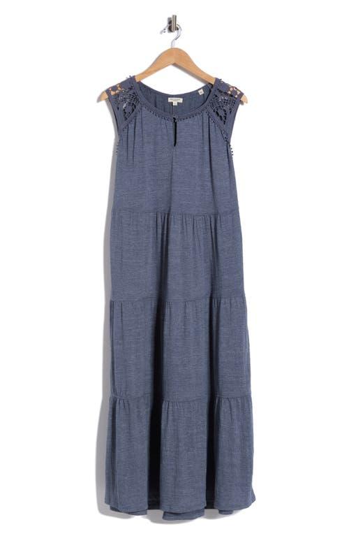 max studio denim dress Casual denim dress