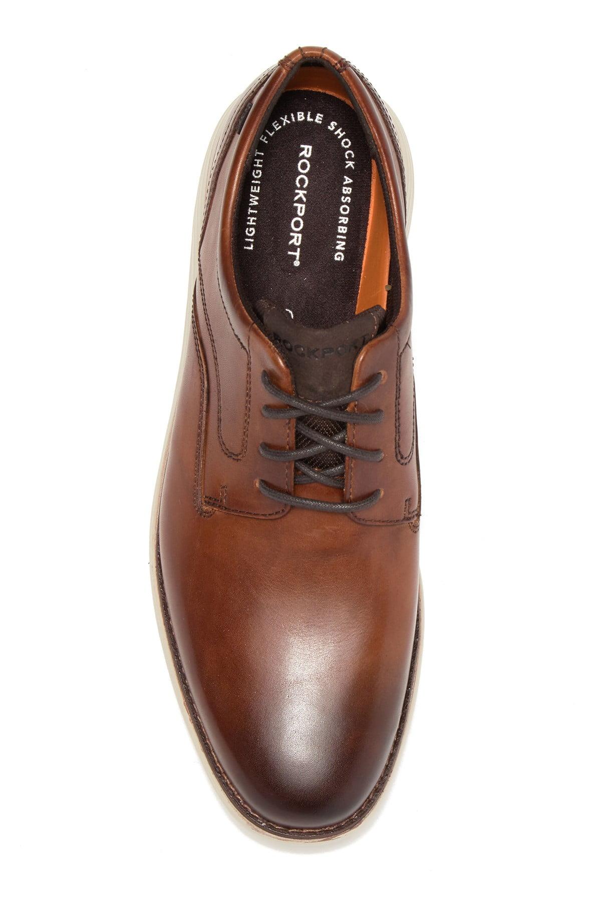 rockport faron plain toe oxford