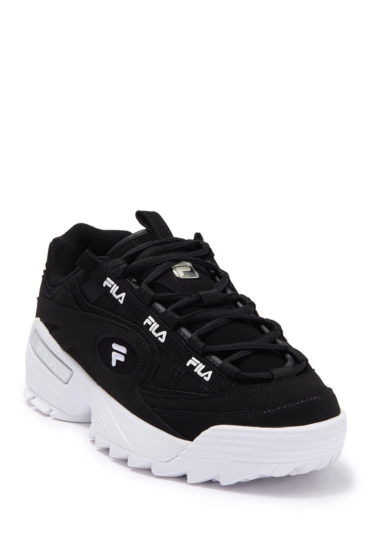 Fila D-formation Chunky Sole Sneaker in Black for Men | Lyst