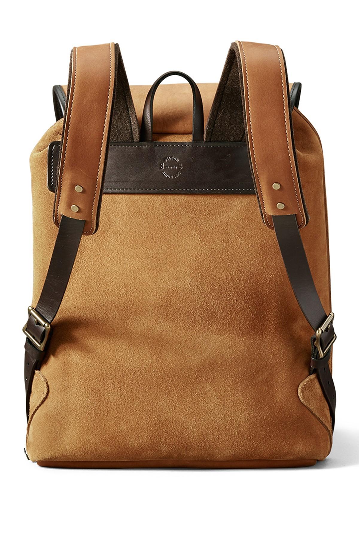 filson rugged suede backpack