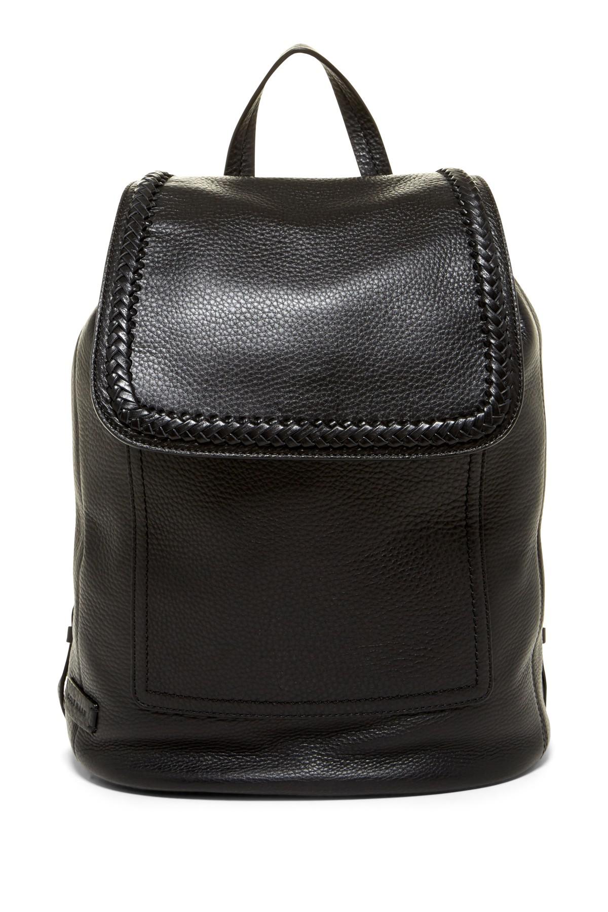 cole haan leather backpack