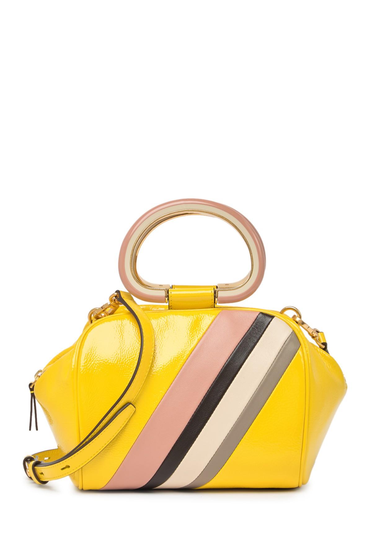 tory burch half moon stripe mini satchel | RGMS. | RGMS | GPS  