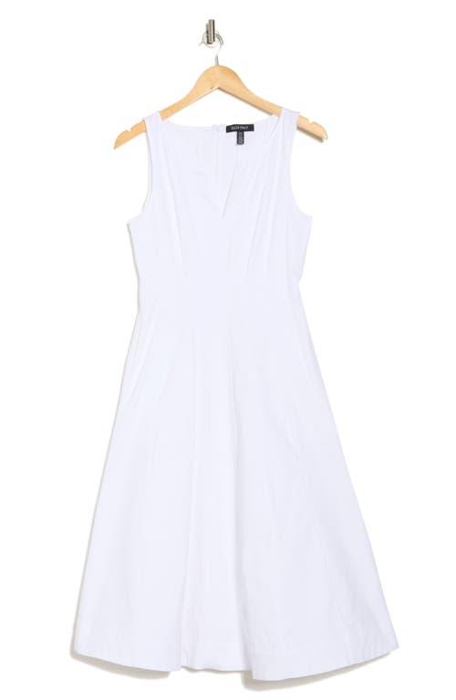 contemporary linen dresses White Royal Toscana Linen Dress