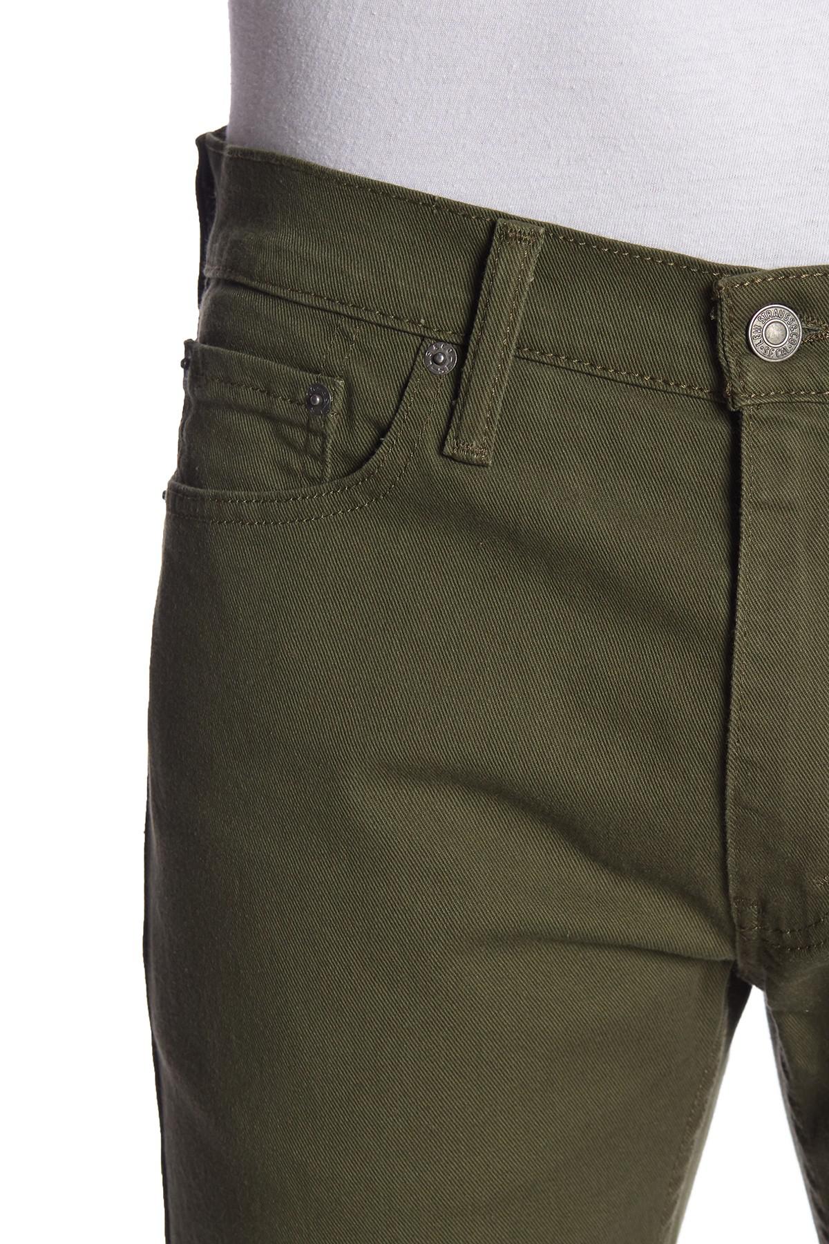 levis 513 green