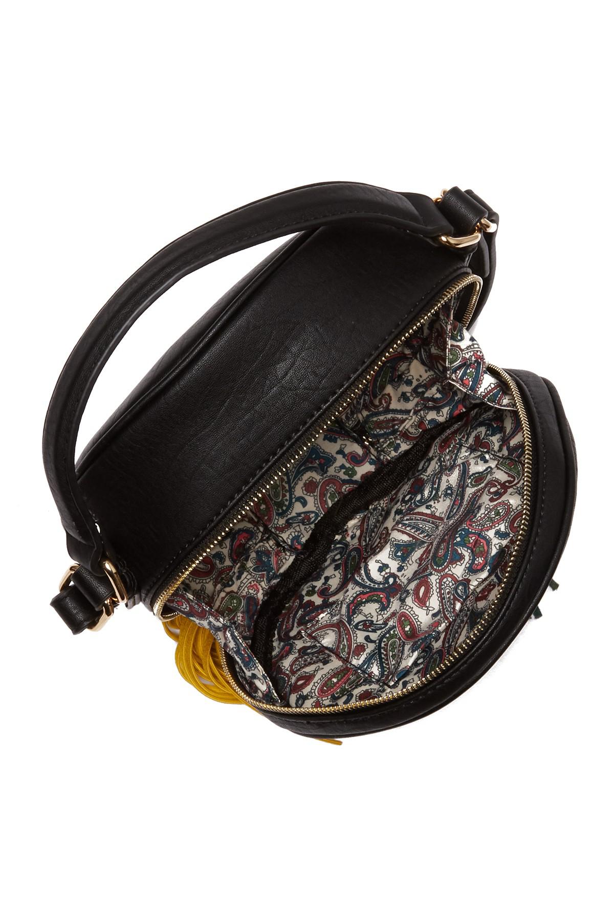 Black Vegan Leather Crossbody Bag Literacy Basics