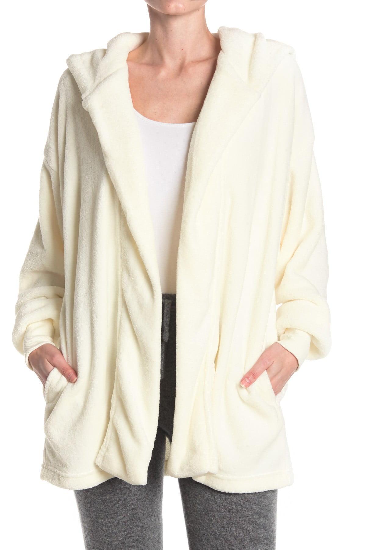 hooded lounge cardigan
