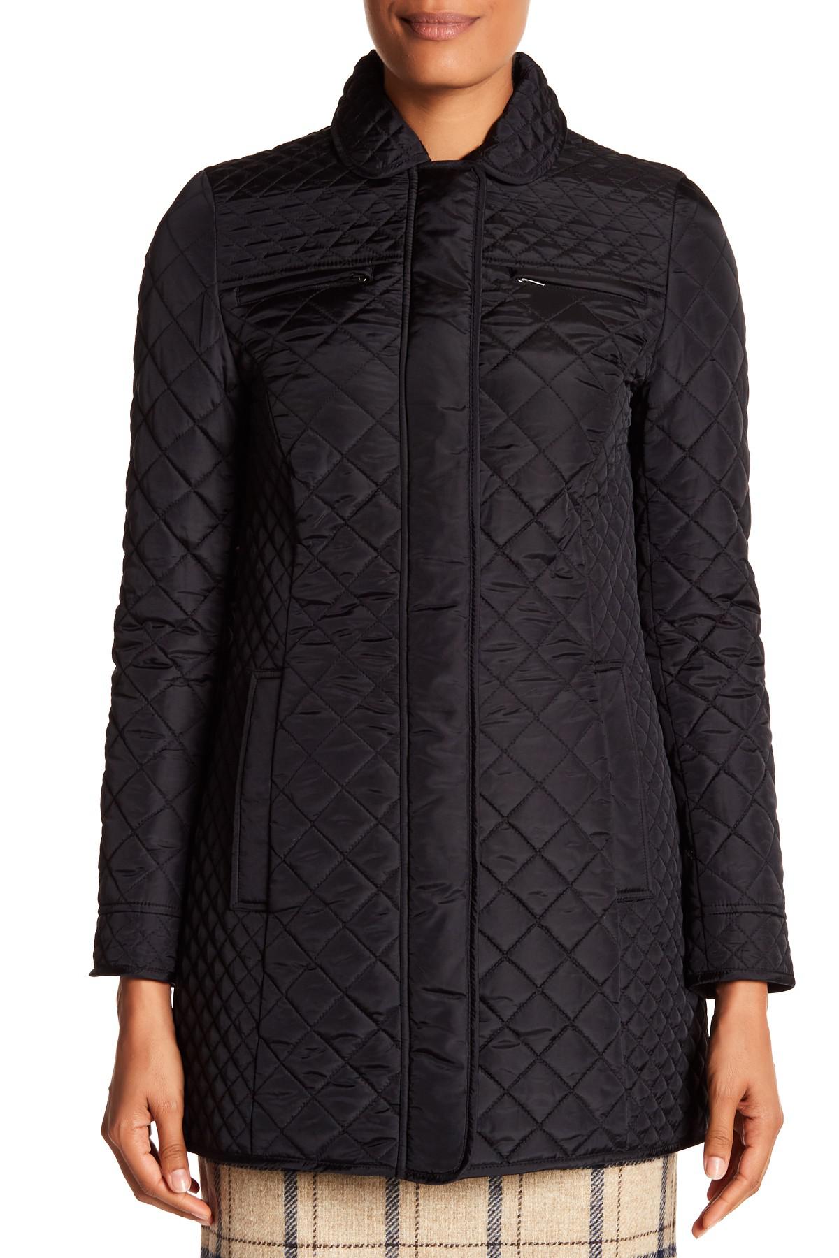 hobbs quilted coat