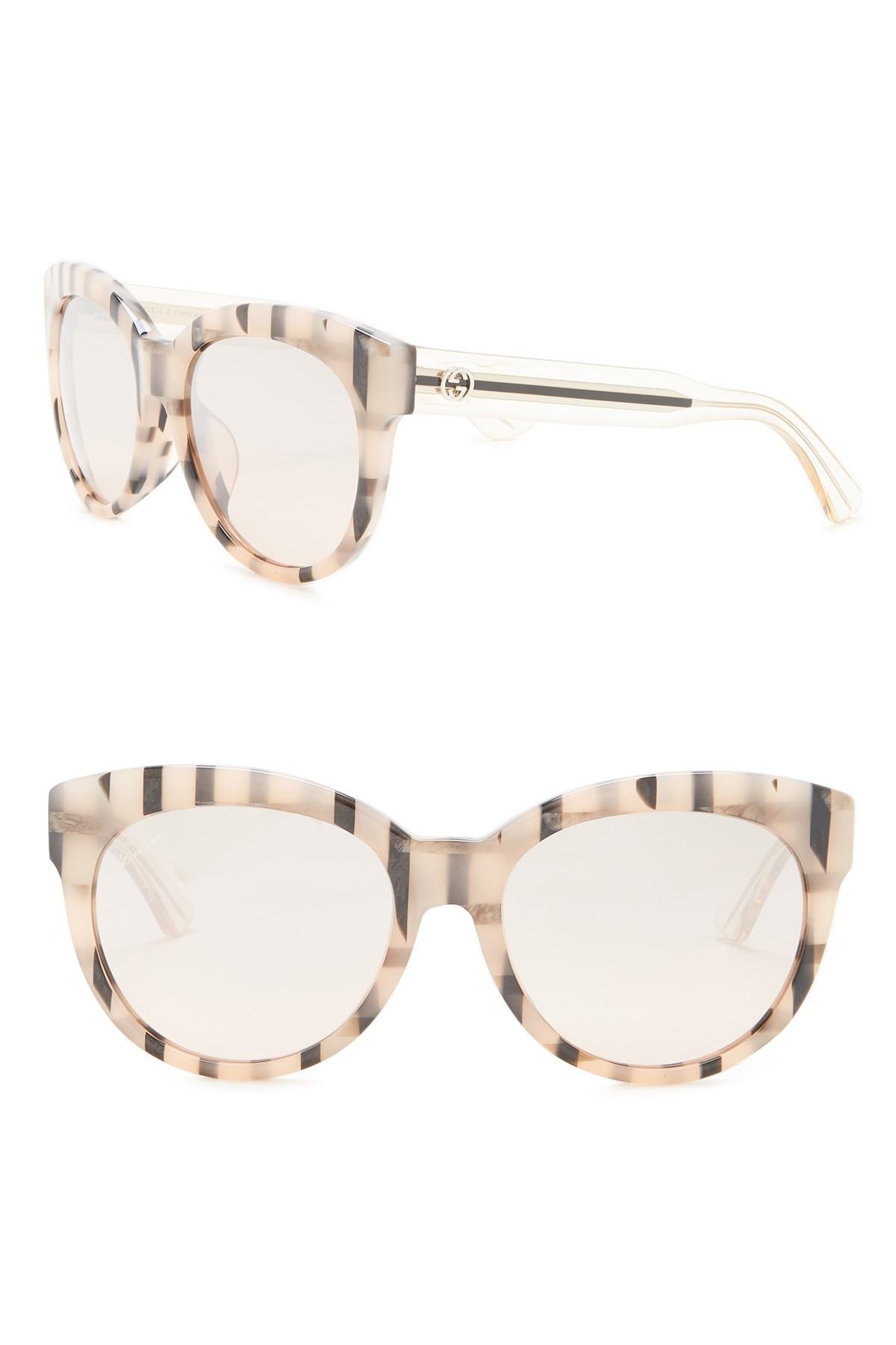 Gucci 57mm Cat Eye Sunglasses - Lyst